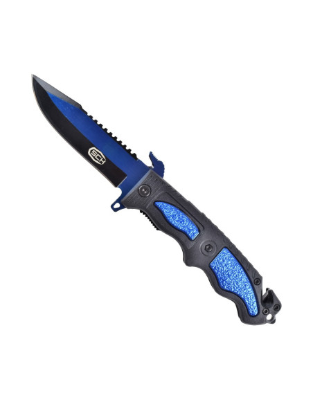 Blauw SCK reddingsmes (lengte 22,3 cm.)