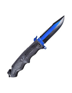 Navaja de rescate SCK azul (largo 22,3 cm.) 2