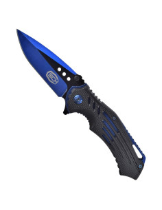 Navaja táctica azul SCK (largo 21 cm.)
