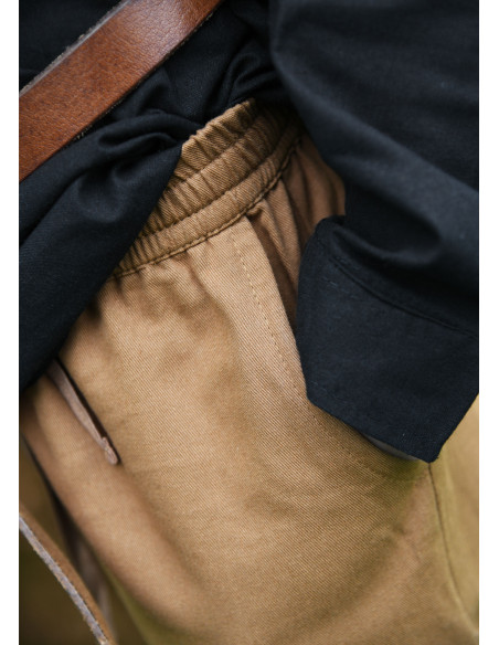 Jonte model capribroek met veters...