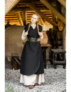 Gerlin model justerbar kjole, sort farve