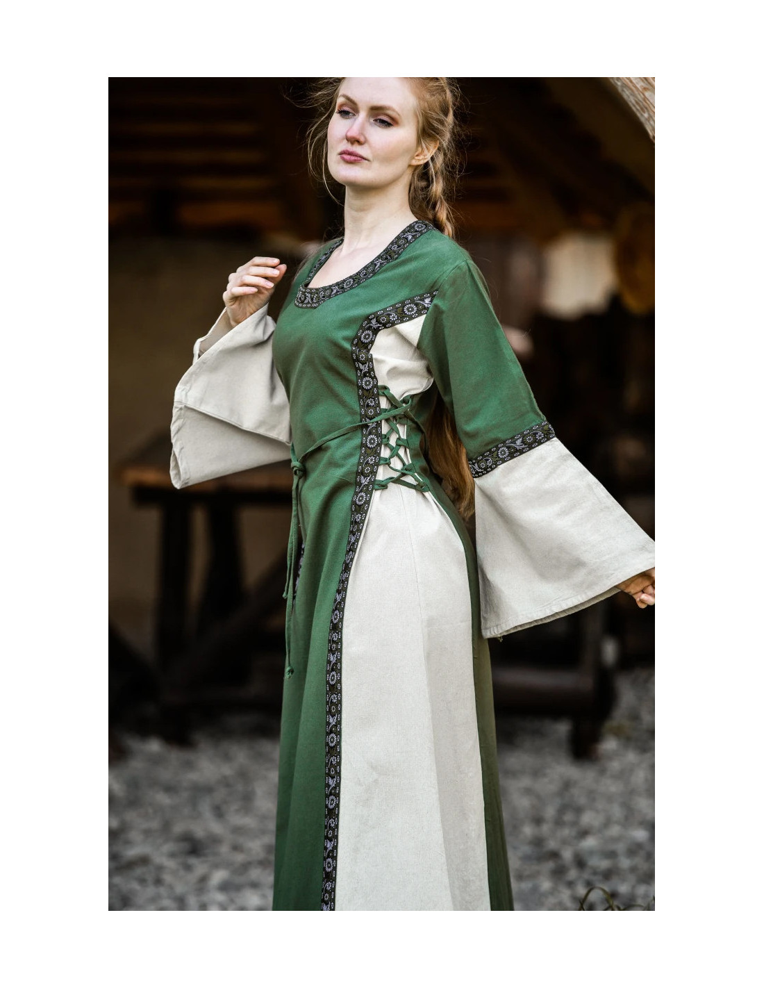 ✓ Zuria Mujer Vestido Medieval - Tienda Medieval en MedieWorld