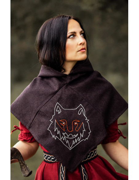 Gugel Wikinger Braunkopfwolf Modell...