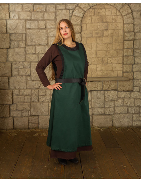 Vestido medieval dama Juliana, color...