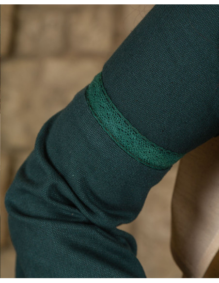 Middeleeuwse jurk in premium katoen...