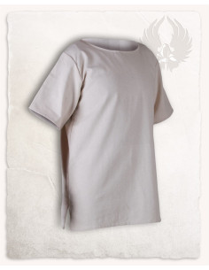 Middeleeuwse naturel witte tuniek model Godwin
