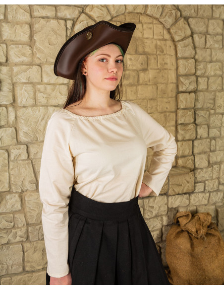 Blusa pirata para mujer modelo... Blusa pirata para mujer modelo...