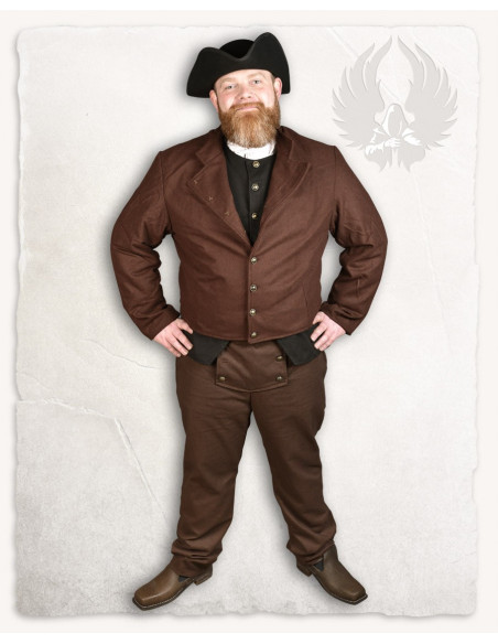 Middeleeuwse broek in bruine kleur...