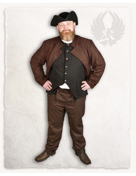 Middeleeuwse broek in bruine kleur...