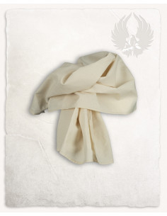 Pañuelo de campesino modelo Emil, color crema