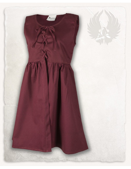 Clara Medieval Surcoat i Bordeaux