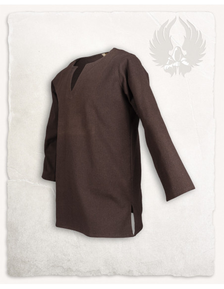 Viking tuniek Tronde model, bruine kleur