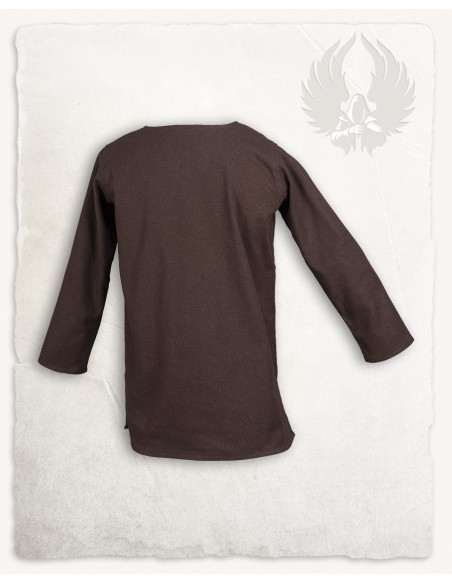 Viking tuniek Tronde model, bruine kleur