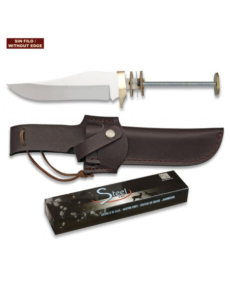 Cuchillo espiga, sin empuñadura (24,3...