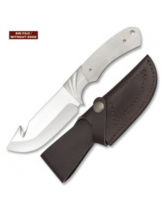 Jagtflåningskniv sløv, klinge 10,5 cm.