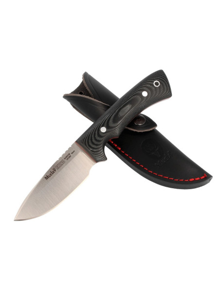 Cuchillo Muela Rhino micarta negra