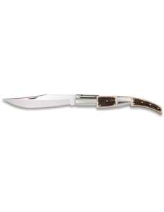 Arabisk skralde lommekniv nr. 2, hjortetaksblad