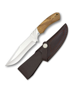 jagtkniv med olivenskaft