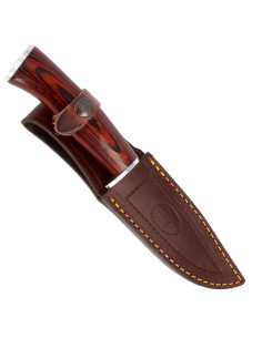 Cuchillo caza Braco, madera coral 2
