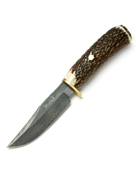 Braco Jagdmesser, Griff aus Hirschhorn