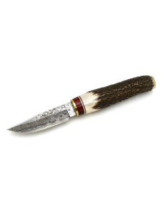 Cuchillo Bowie acero Damasco