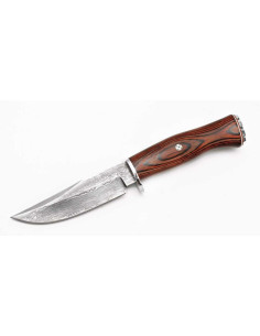 Cuchillo de caza Braco, mango madera prensada