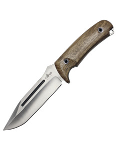 Cuchillo de caza Third, mango zebrano