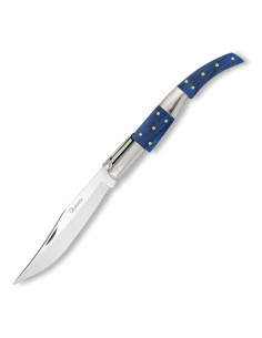 Arabisch zakmes, rateltype, blauwe stamina handgreep,...