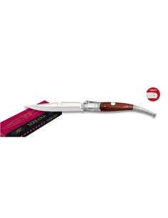 Serrano lommekniv med skralde, klinge 15 cm.