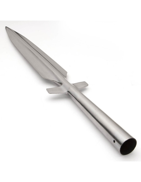 Langvinget vikingespydspids (61 cm.)