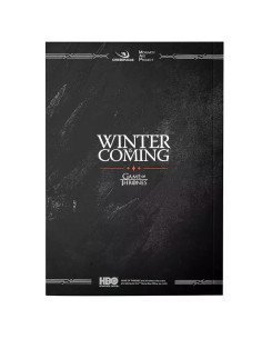 Game of Thrones House Stark notitieboekje (15x21 cm.) 2