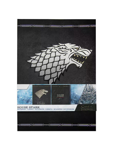 Game of Thrones House Stark Notizbuch...