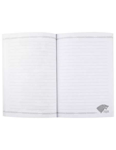 Game of Thrones House Stark notesbog...