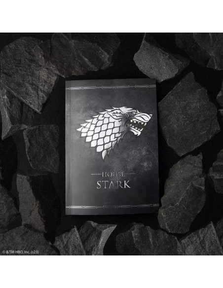 Game of Thrones House Stark notesbog...