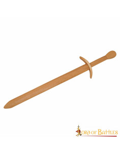 Espada medieval de madera para prácticas (81,6 cm.)