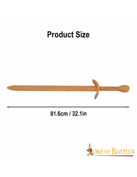 Middeleeuws houten zwaard voor...