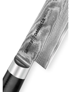 Santoku Samura Damascus serie kniv, klinge 150 mm. 2