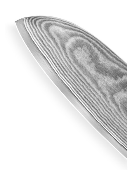 Santoku Samura Damaskus-Serienmesser,...