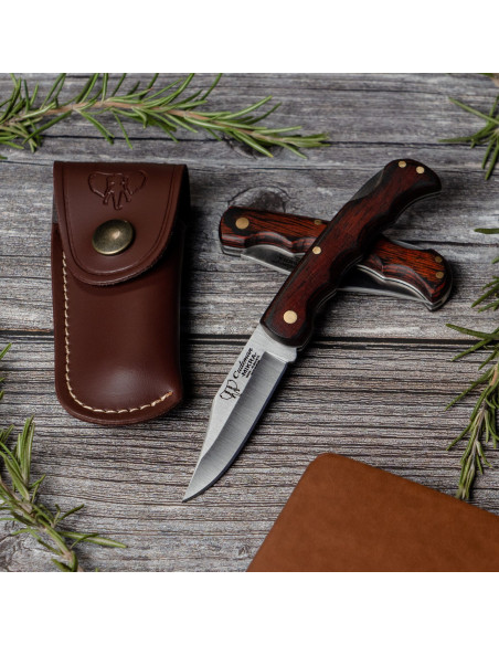 Mikra-Jagdmesser, satinroter...