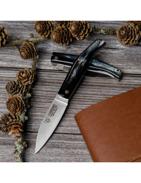 Navaja de caza Cudeman, mango asta de...