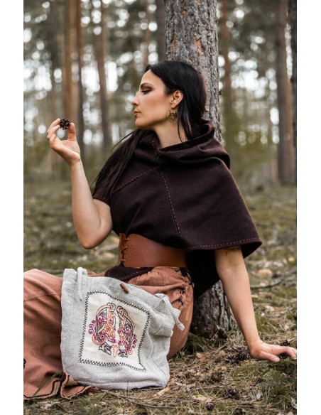 Tasche mit Wikinger-Stickerei Modell...