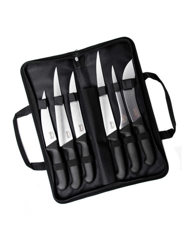 Set 6 cuchillos de cocina Samura Carnicero, con estuche ⚔️ Tienda-Medieval