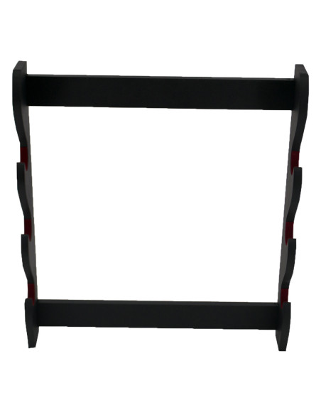 Soporte de pared para 3 katanas
