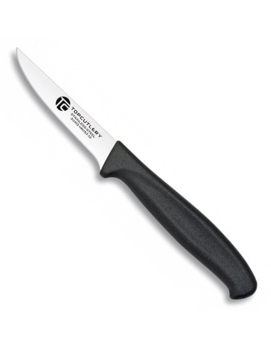 Bordkniv TopCutlery sort håndtag, klinge 7,5 cm.