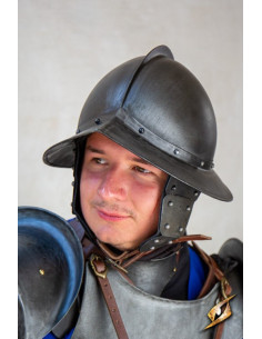 Morion helm uit de Sovereign Epic Armory serie, donkere...