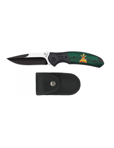Navaja de campo negra/verde modelo Legión