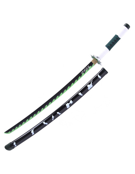 Katana de bambú Shinazugawa Sanemi... Katana de bambú Shinazugawa Sanemi...