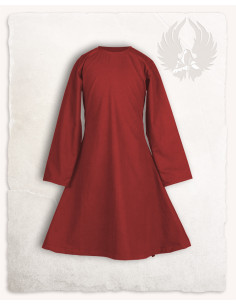 Mittelalterkleid für Mädchenmodell Lisbeth, rot
