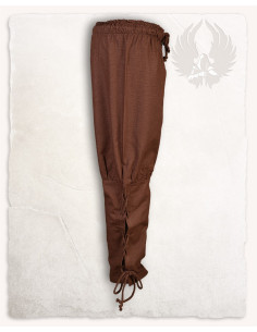 Middeleeuwse broek voor kinderen model Wicky, kleur bruin 2
