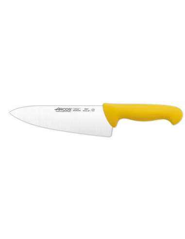 Professionel kokkekniv, klinge 200 mm.